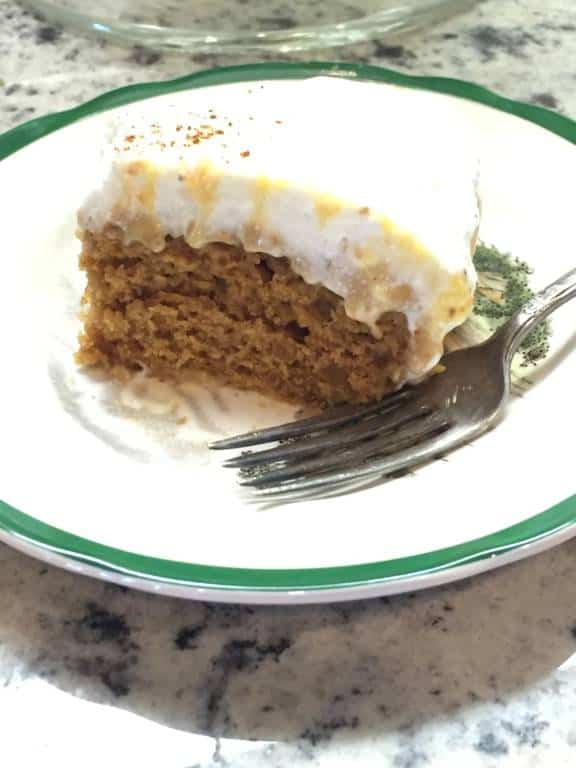 pumpkin spice layer cake