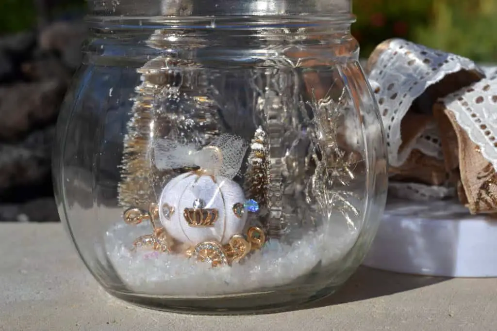 fairy tale snow globe decoration