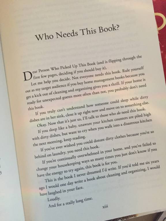 first page of how to manage your home without losing your mind first page of how to manage your home without losing your mind