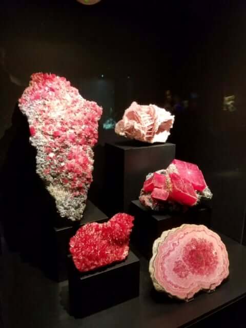 gorgeous red gems at perot museum