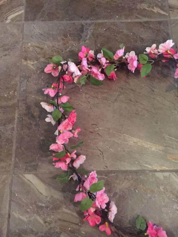 floral garland