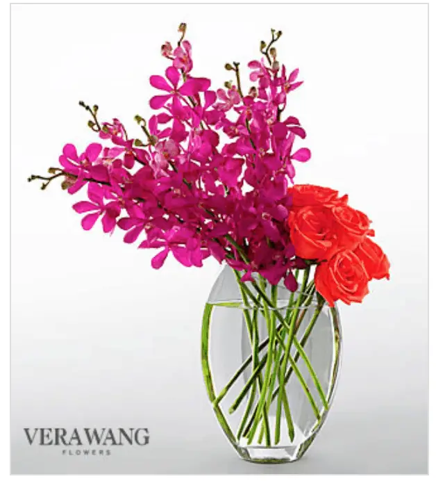 vera wang fashion flowers