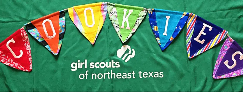 girl scout cookies banner