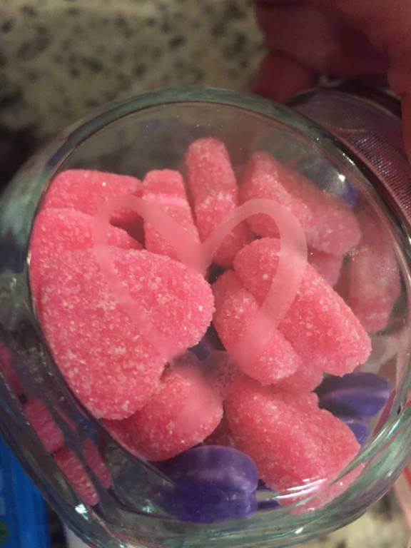 heart valentine treat jars