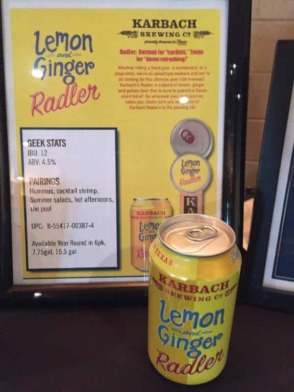 Lemon Ginger Radler