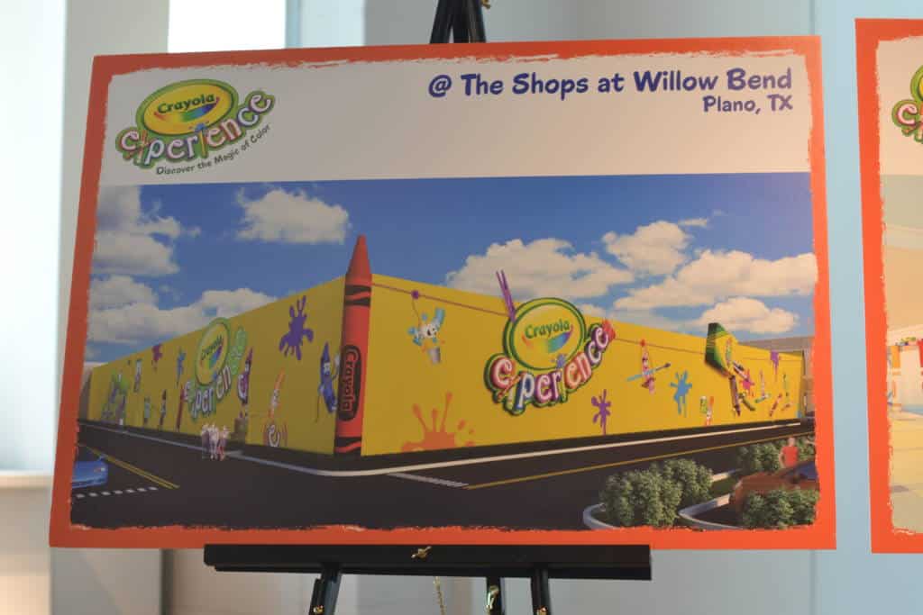 rendering of crayola experience plano