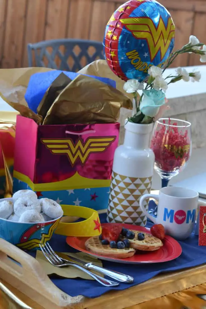 Wonder Woman breakfast