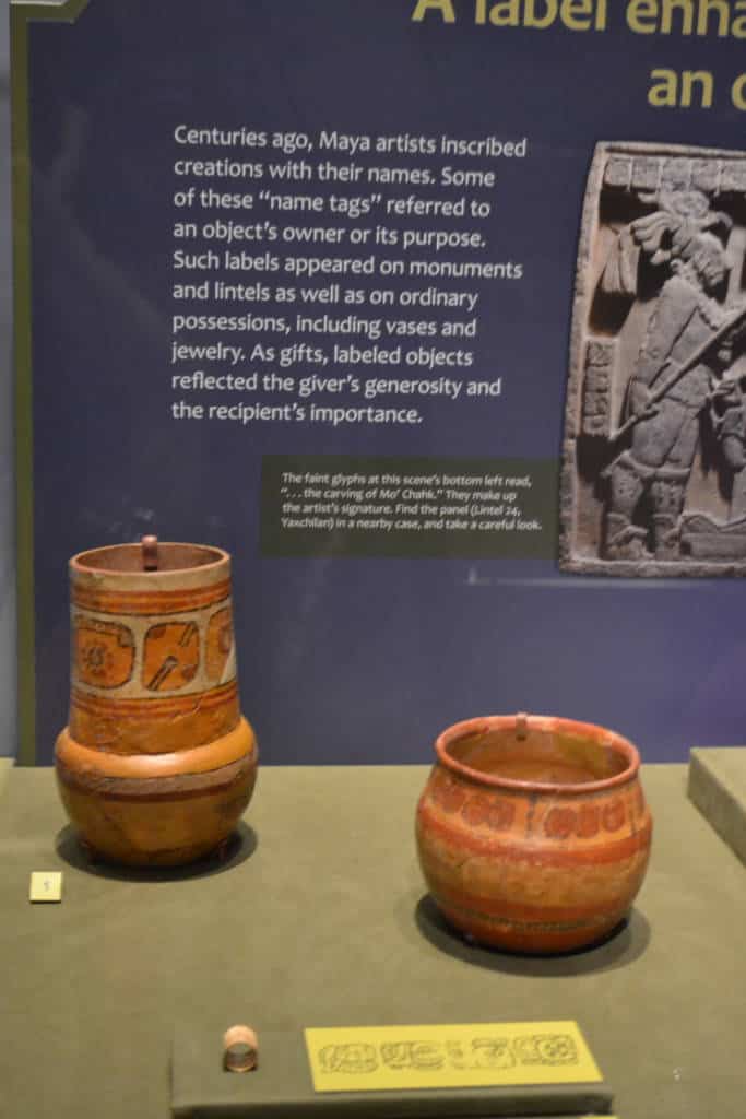 maya artifacts at perot museum