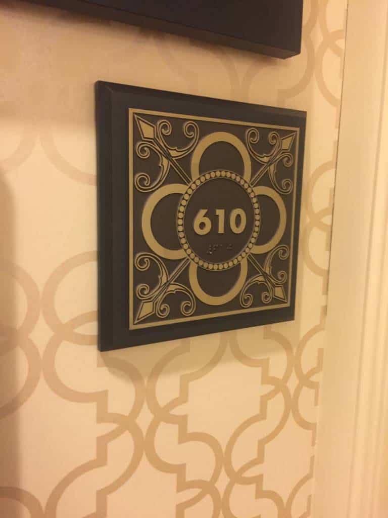 room plates for hotel skirvin