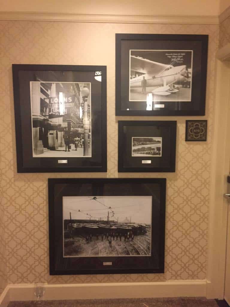 old photos at hotel skirvin