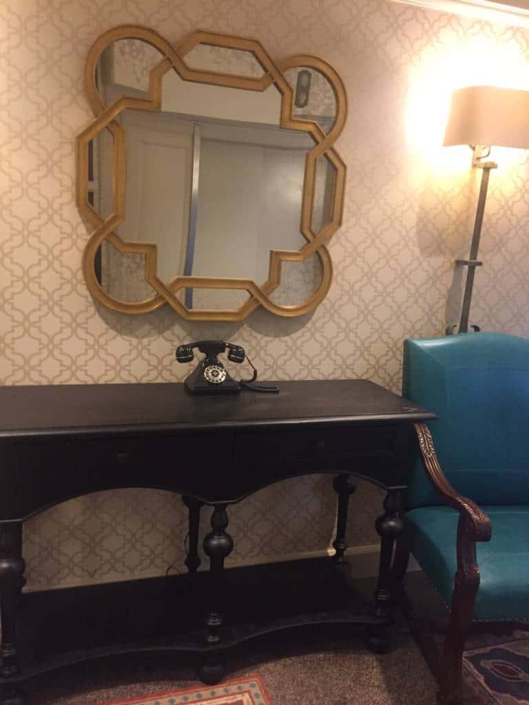 hallway at hotel skirvin