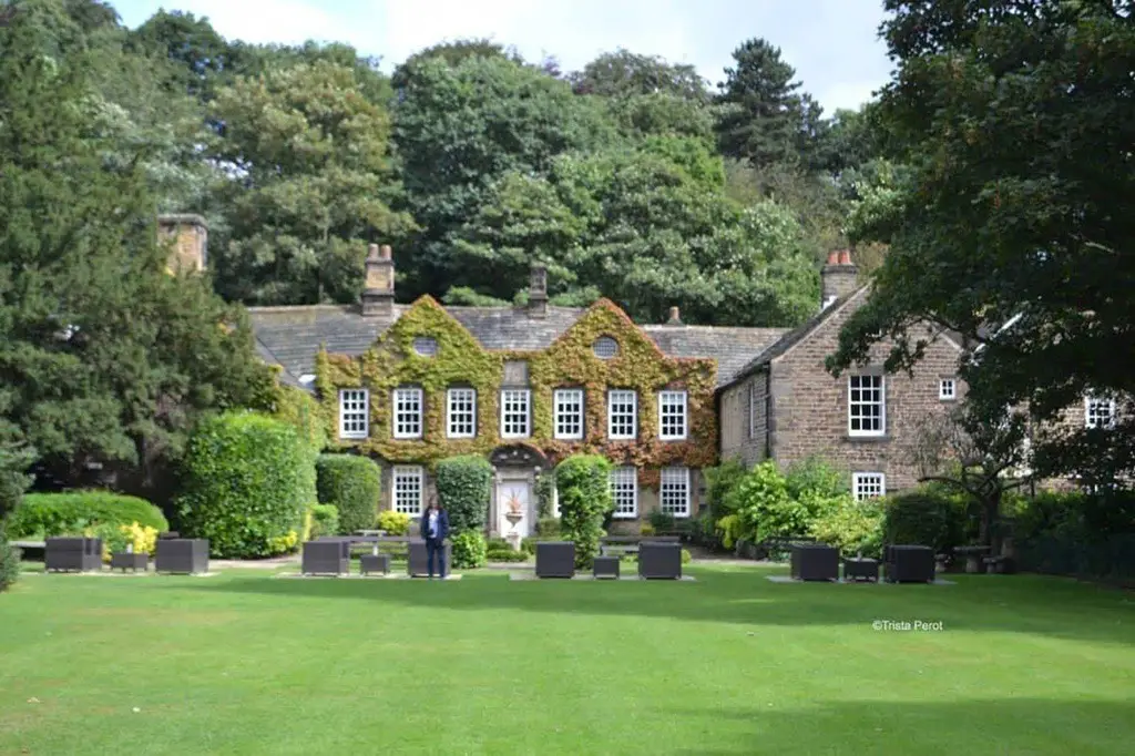 back view of Whitley Hall Hotel