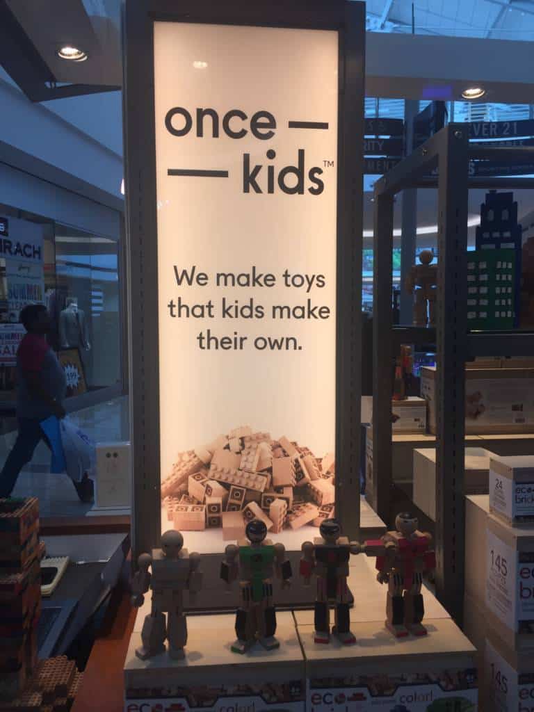 once kids eco-friendly blocks