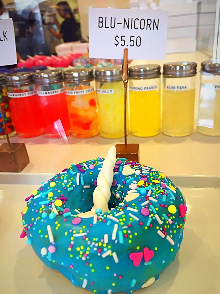 Magical donuts at Sweet Daze Dessert Bar