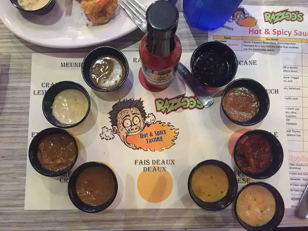 Razzoo's sauces