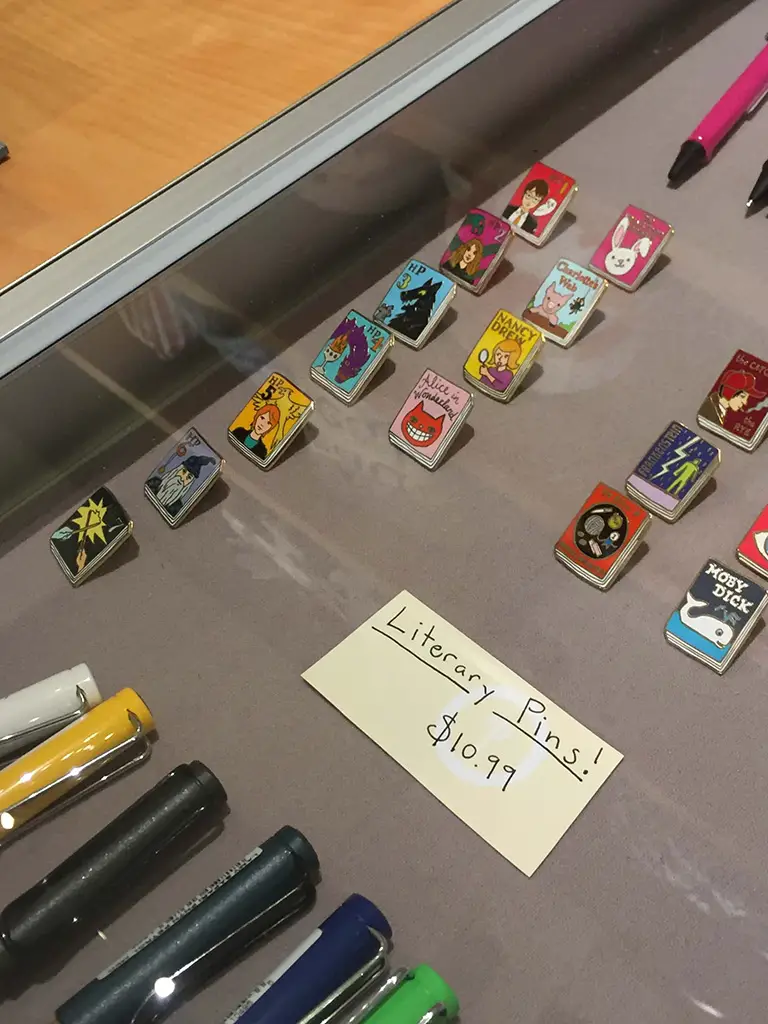 library pins