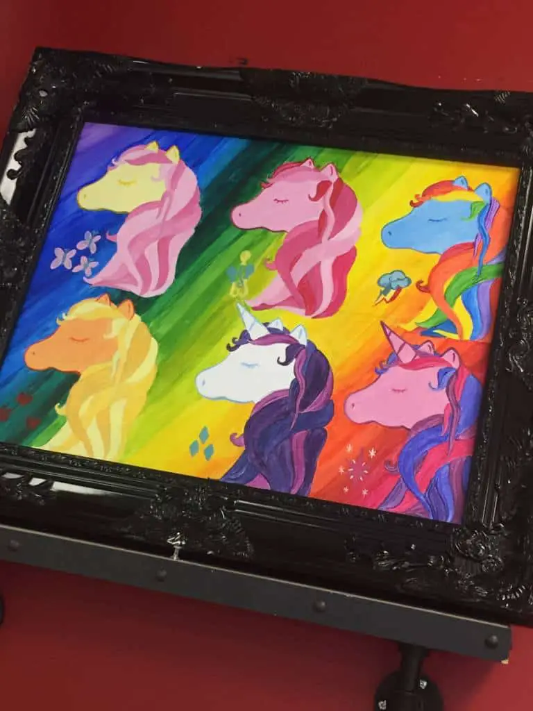 Pony painting