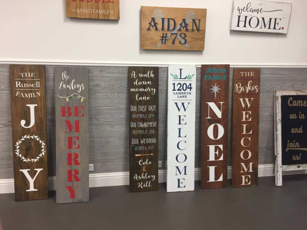 Custom signs