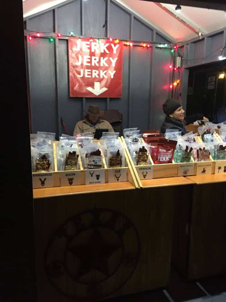 Jerky for sale at Enchant Christmas