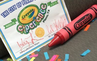 What age is best for the Crayola Experience in Plano, Texas?