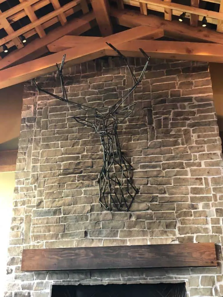 Deer wall decor