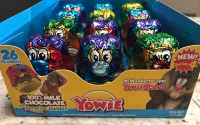 Learning is Fun and Yummy With Yowie’s Chocolate Wildlife Conservation Series!