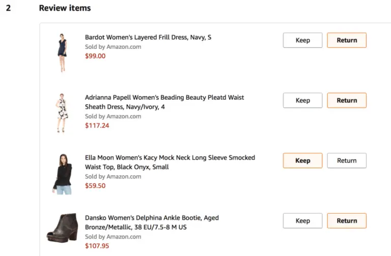 Amazon Prime Wardrobe review Tried and True by Trista