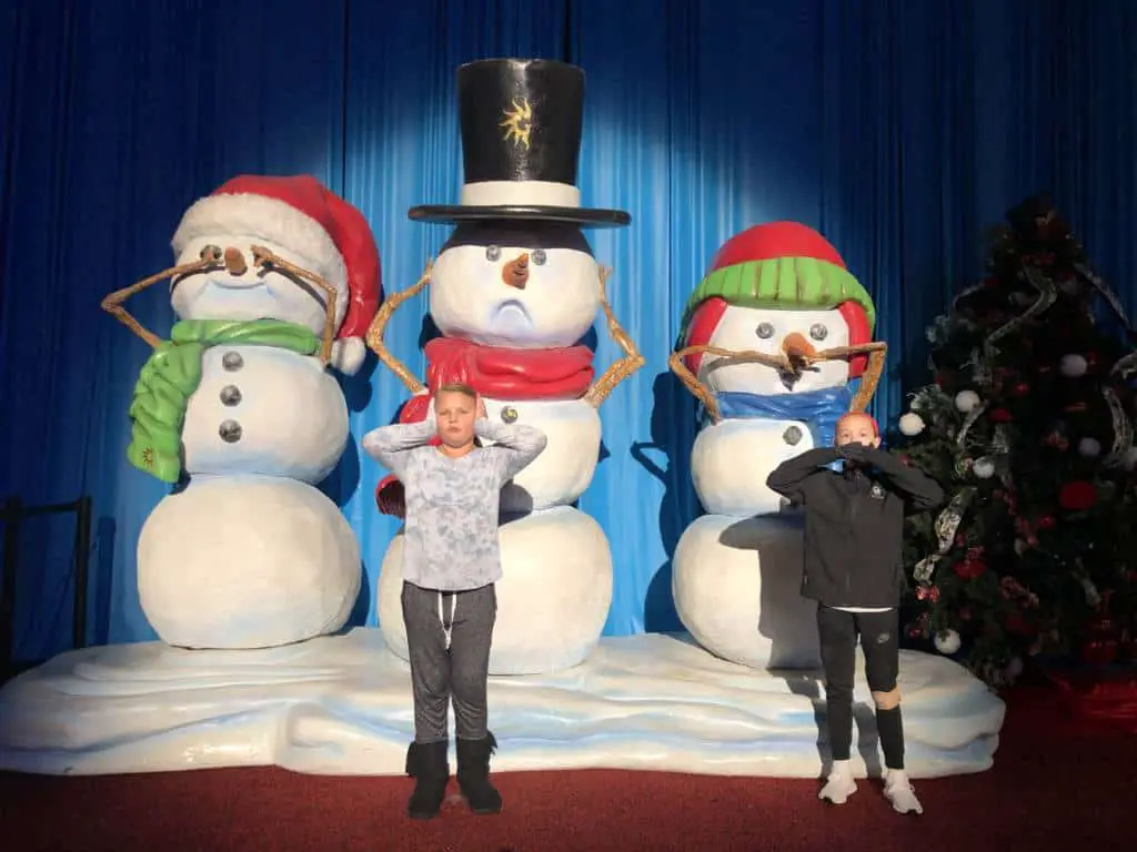 Snowmen at Gaylord Texan