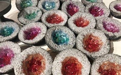 How to make Valentine geodes