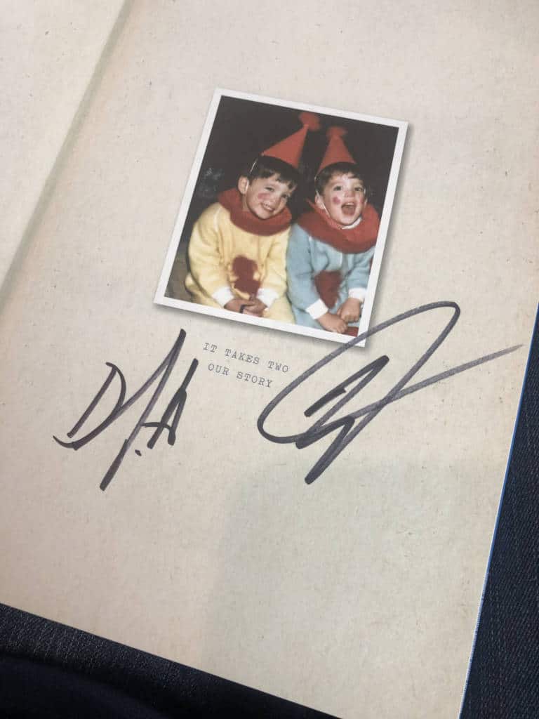 drew and Jonathan autograph