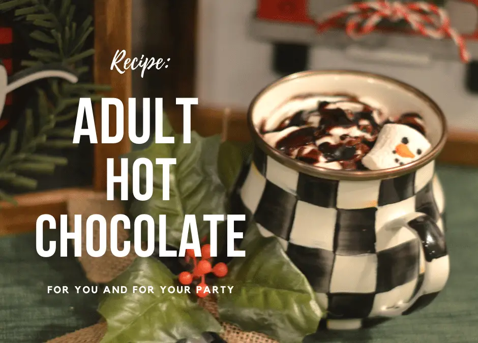 Adult Hot Chocolate Recipes