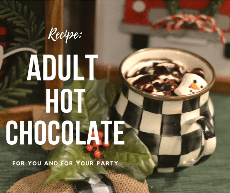 Adult Hot Chocolate Recipe