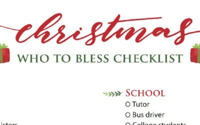 Christmas Gifts Checklist