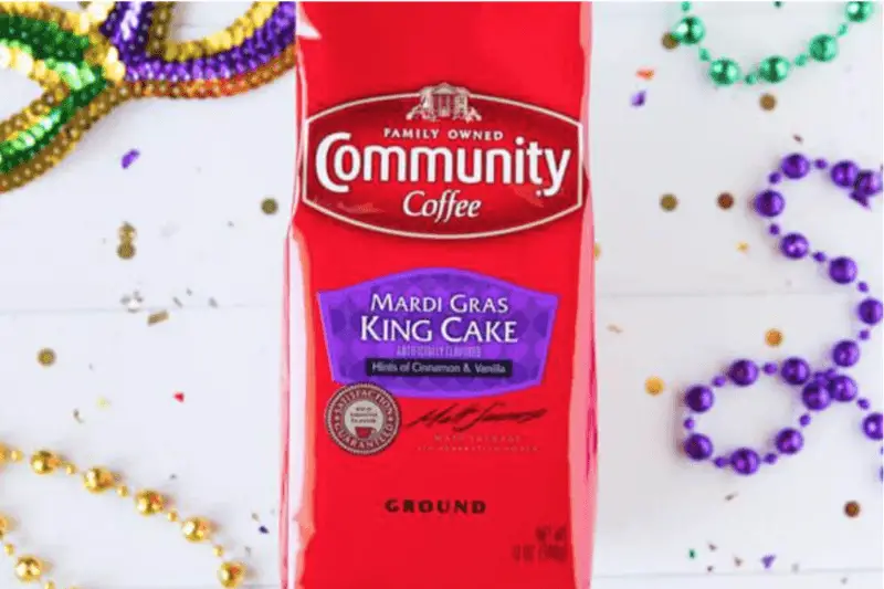 community coffee Mardi Gras blend