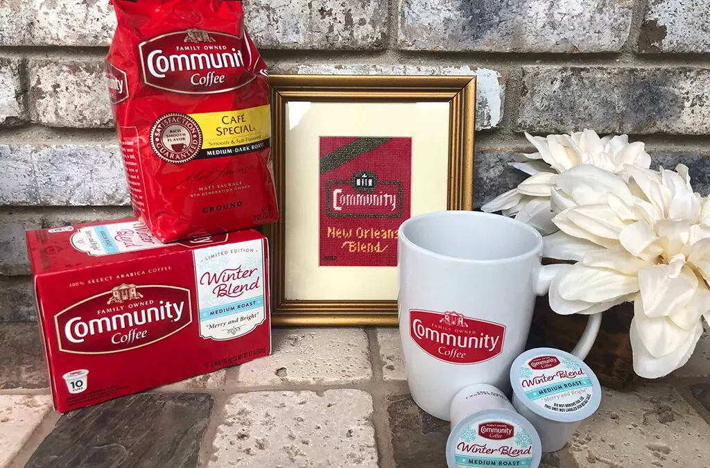 Our Community Coffee Red Bag Family Tradition