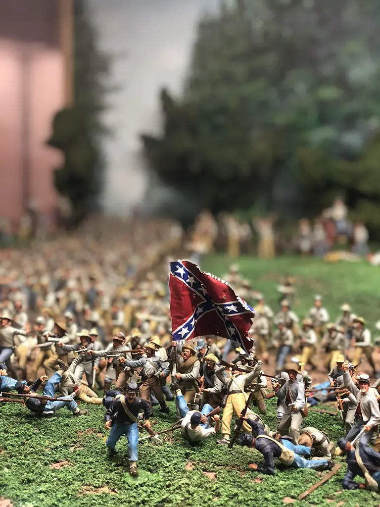 Texas Civil War Museum display
