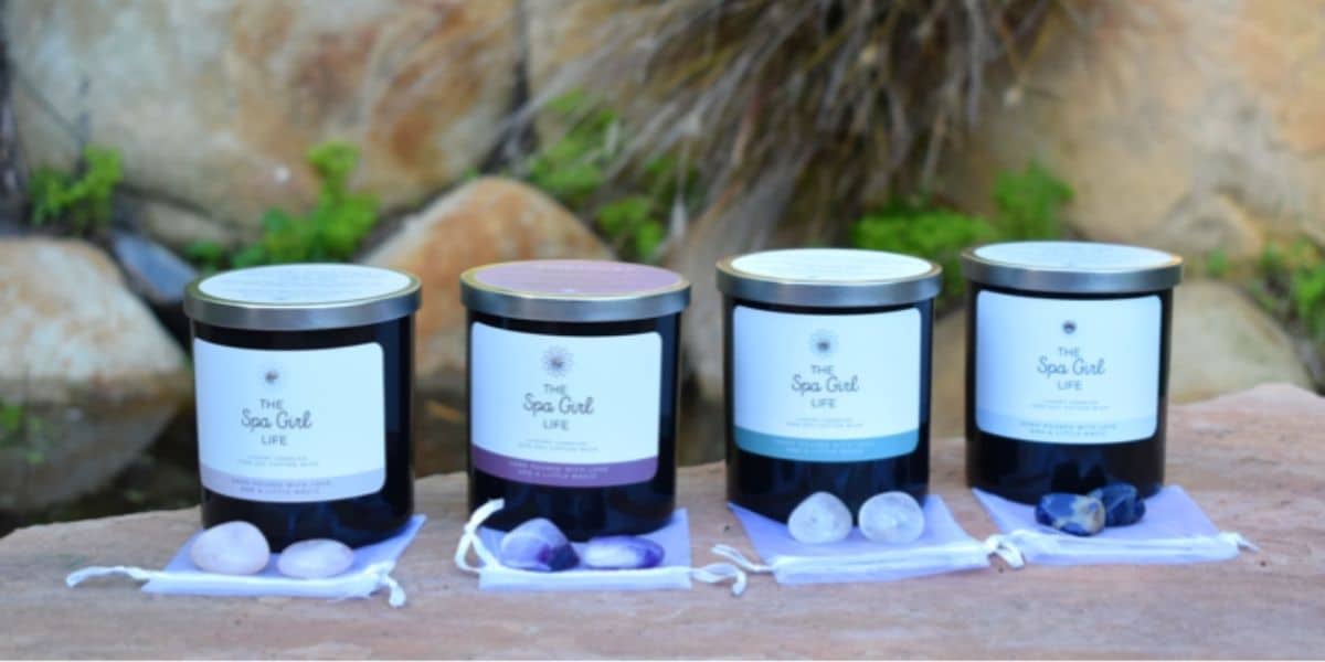 candle and crystal gift sets
