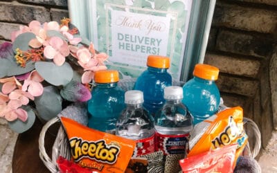 How to make a Delivery Driver Snack Station