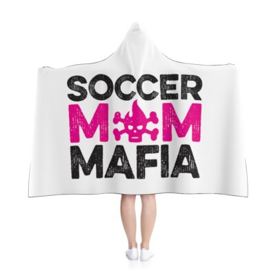 hooded blanket - soccer mom mafia