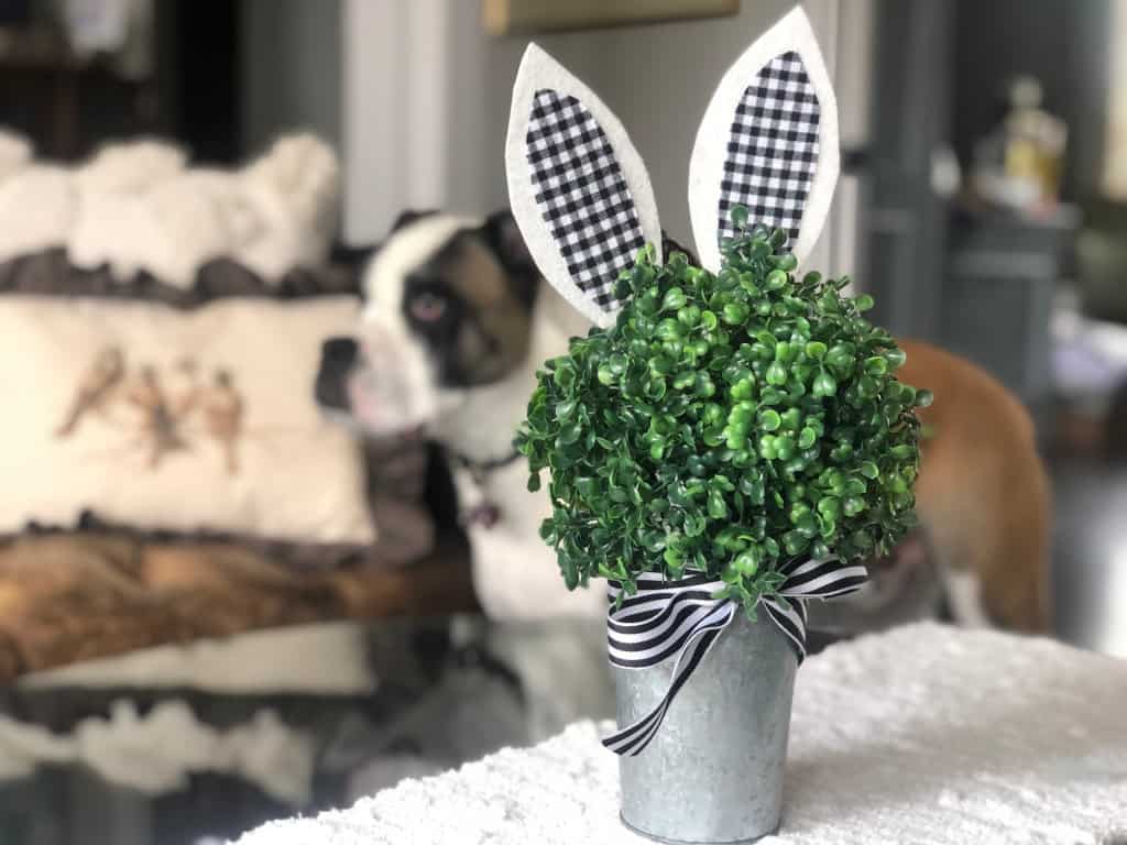 Easy Easter bunny project