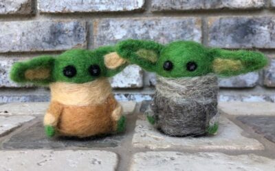 How to Needle Felt Baby Yoda (GroGu)