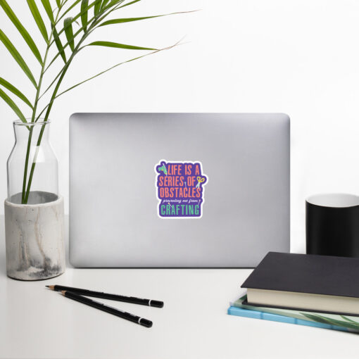 Life obstacles sticker