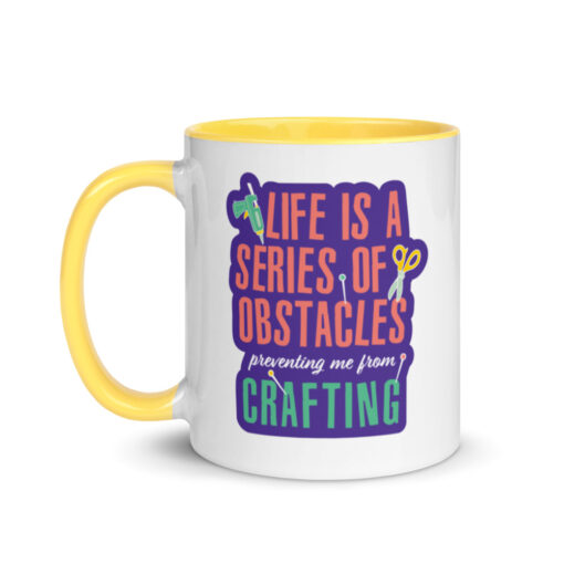 Life obstacles mug - Image 2