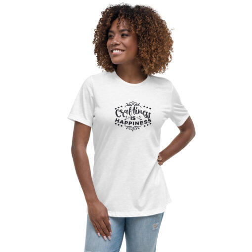 Craftiness is Happiness - Relaxed T-Shirt (one color) - Image 2