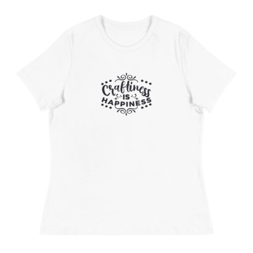 Craftiness is Happiness - Relaxed T-Shirt (one color) - Image 5