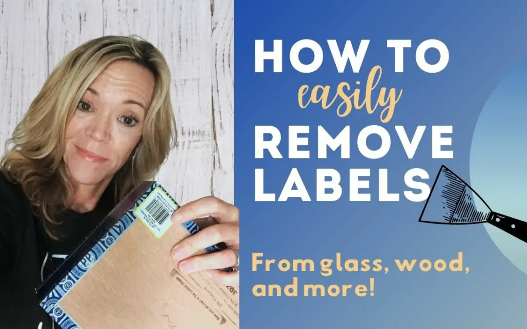 How to Remove Stickers and Labels (from anything!)