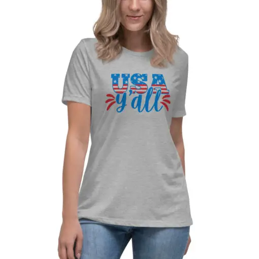 Women's USA Y'all T-shirt - Image 2