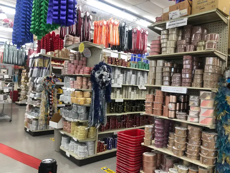 Large collection of Texas Homecoming Mum supplies