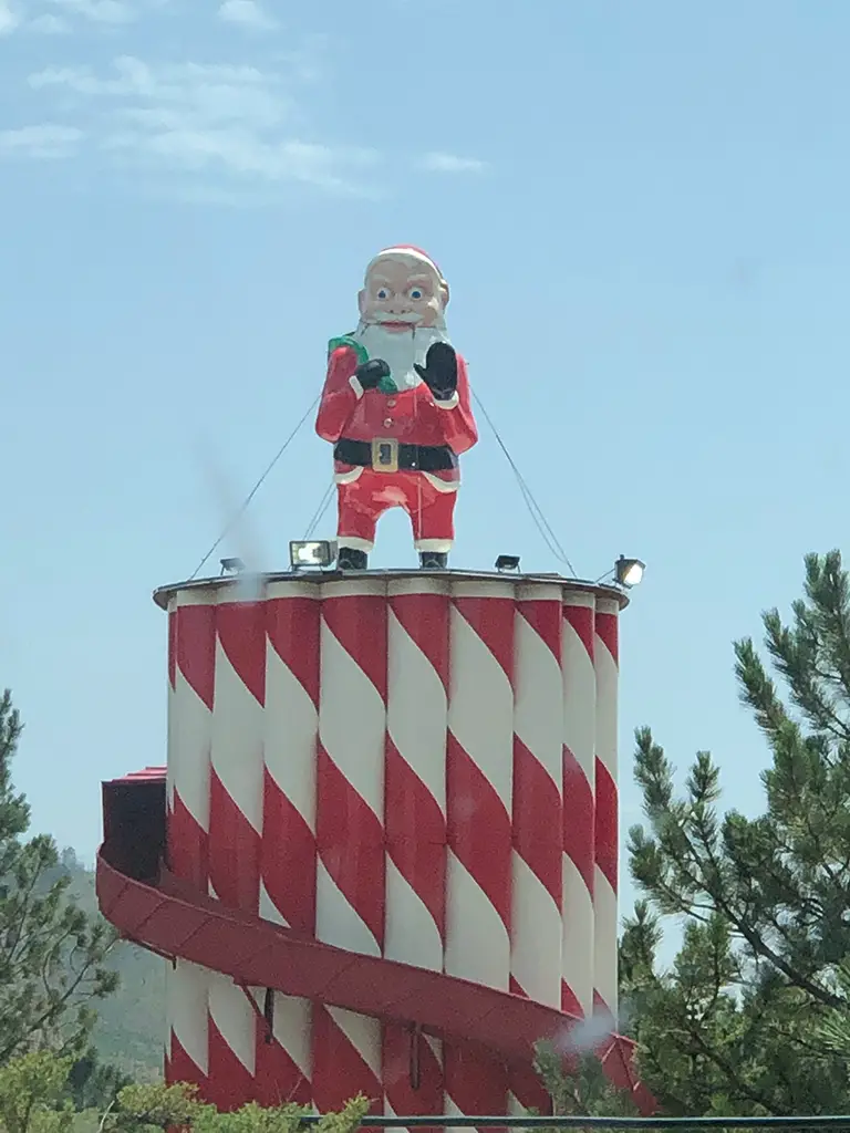 creepy Santa
