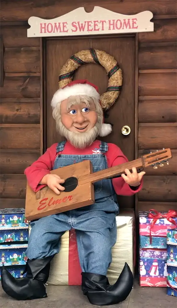 creepy singing elf